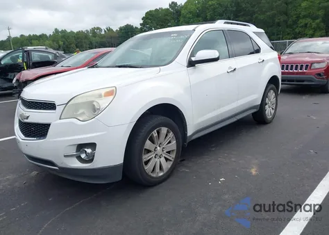 2010 Chevrolet Equinox Ltz z USA, uszkodzony, nr VIN 2CNFLFEY5A6252754
